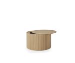 (Ethnicraft 2025) – Roller Max coffee table – (Oak) – [60 cm] – 50045 50045 – Pr. 679,00