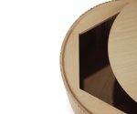 (Ethnicraft 2025) – Roller Max coffee table – (Oak) – [60 cm] – 50045 50045 – Pr. 679,00