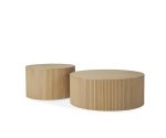 (Ethnicraft 2025) – Roller Max coffee table – (Oak) – [60 cm] – 50045 50045 – Pr. 679,00
