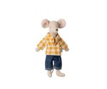 (Maileg 2025) – Papá Rato – (Amarelo & Ganga) – 17-5301-00