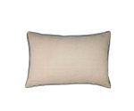 (Casamance 2025) – Housse de coussin ellipse – (Verde e Terracota e Bege) – [40 x 60] – CO52005