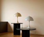 (Louis Poulsen 2025) – Panthella 320 Table Lamp – (Wire) – (White) – 5744172655