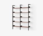 (&Tradition 2025) – Rombe IF1 – Industrial sheelf -(Anthracite & Walnut) -IF1_146244A543+146245A541