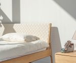 (Gazzda 2025) – Fawn Bed – (Oak white – Cotton Webbing) – FC20 – 02A-000D8 – MLF20 Upminster