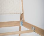 (Gazzda 2025) – Fawn Bed – (Oak white – Cotton Webbing) – FC20 – 02A-000D8 – MLF20 Upminster