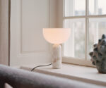 (New Works 2025) – Kizu Table Lamp – (Kunis Breccia Marble) – [Medium] – 20425