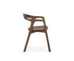 (Ethnicraft 2025) – Bok dining chair – (Teak Brown) – (No Upholstery) – (Varnish) – 10683