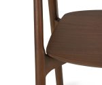 (Ethnicraft 2025) – Bok dining chair – (Teak Brown) – (No Upholstery) – (Varnish) – 10683