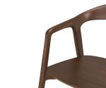 (Ethnicraft 2025) – Bok dining chair – (Teak Brown) – (No Upholstery) – (Varnish) – 10683