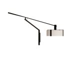 (Grupa 2026) – Okolo – Wall Lamp Articulated Arm Single – (Black) – OK-Wbk-L
