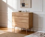 (2026 Gazzda) -Fawn Drawer – (White Oak) – 01D-00002