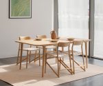 (2026 Gazzda) – Fawn Table – (White Oak) – 180x90x75 – 08E-00001