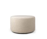 Barrow Pouf Baixo de Tecido