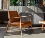(Gazzda 2025) – Gazzda aska Lounge chair – (Oak White – Whiskey Leather) – live 0 0 0 1