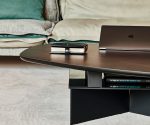 (Cattlan Italia 2026) – Heliz – (Glass – Canaletto walnut) – NC-RB