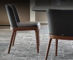 (Cattlan Italia 2026) – Magda Chair – (Canaletto walnut – White Leather) – B920 – frNC