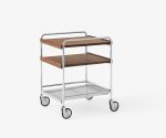 Alima NDS2 Trolley – (Chrome & Walnut) – xxxx
