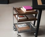 Alima NDS2 Trolley – (Chrome & Walnut) – xxxx