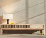 (Naver 2026) – Cabinet TV – (Oiled Oak) – AK1340(O)