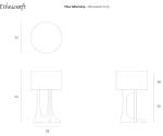 26970_Flow_table_lamp_varnished_mahogany_Rose_brown_Beige_fabric_front_cut_HQ